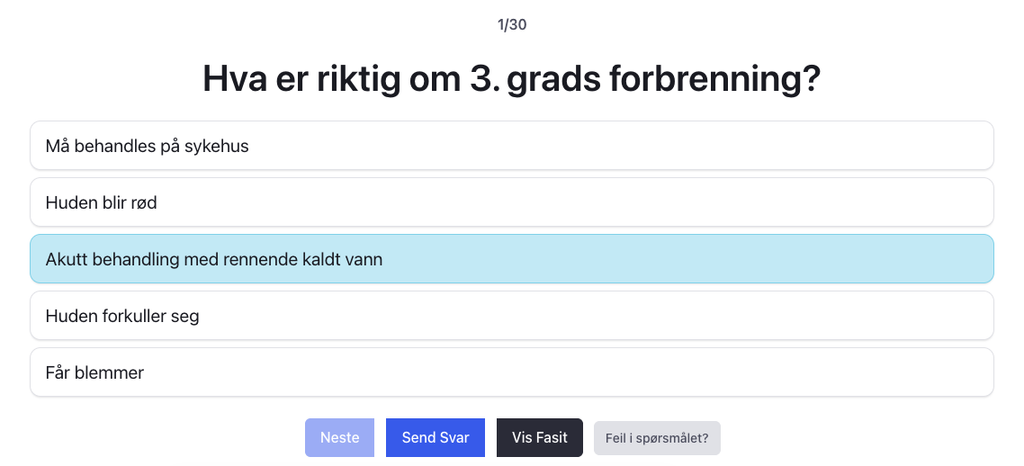 Båtførerprøven test og øvingsoppgaver