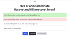 Buss teori klasse D og D1 øvingsoppgaver
