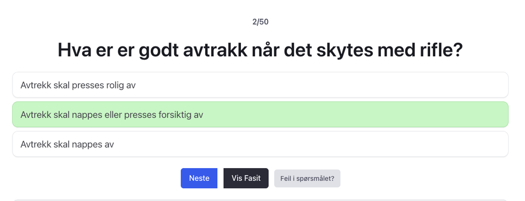 Jegerprøven øvingsoppgaver og test fra Eteo