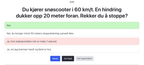 Snøscooter teori klasse S øvingsoppgaver