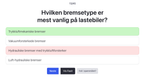Lastebil teori klasse C og C1 øvingsoppgaver